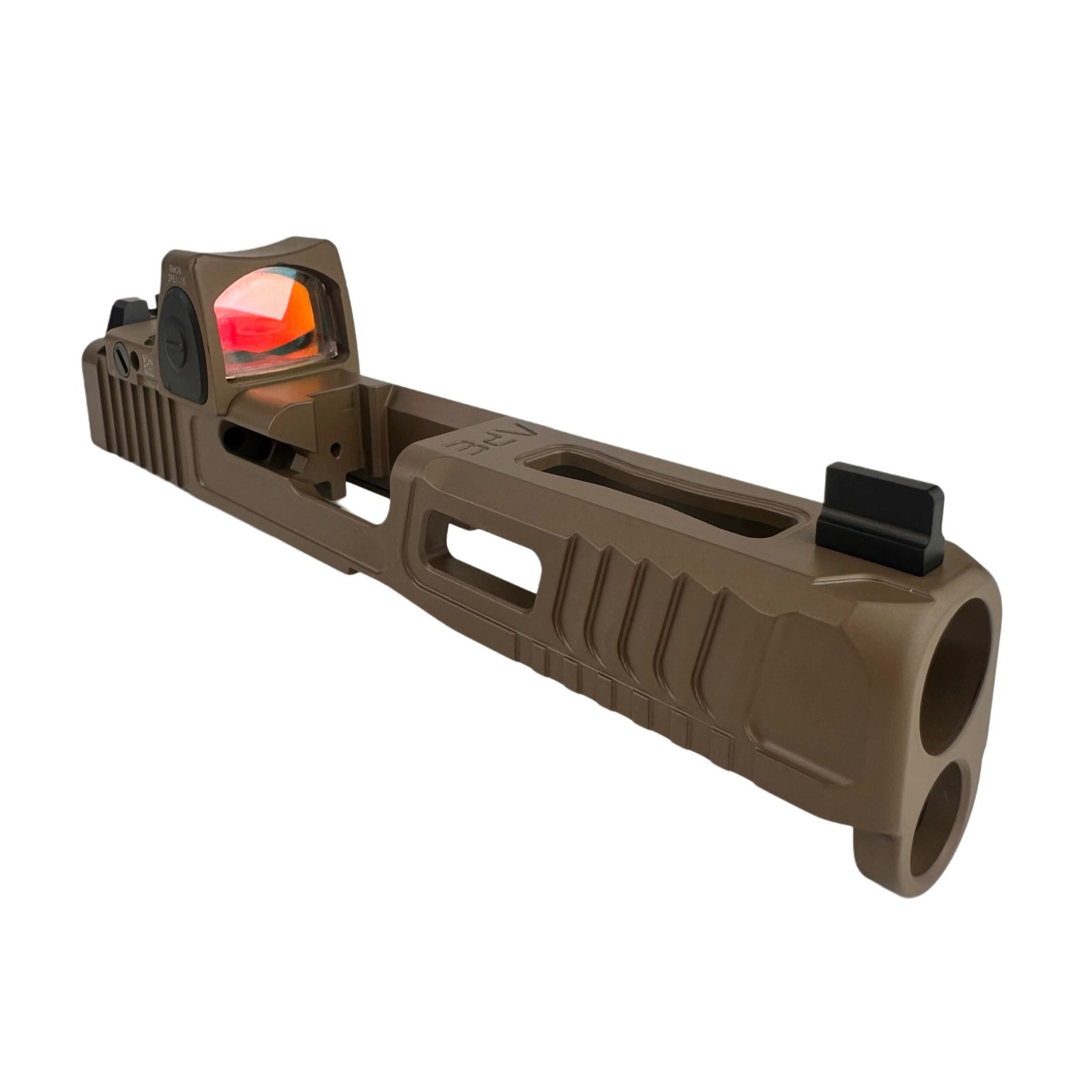APE RMR G-SLIDE - CUSTOM GLOCK SLIDE G19 - 45 - 19X GEN 5 FDE V2